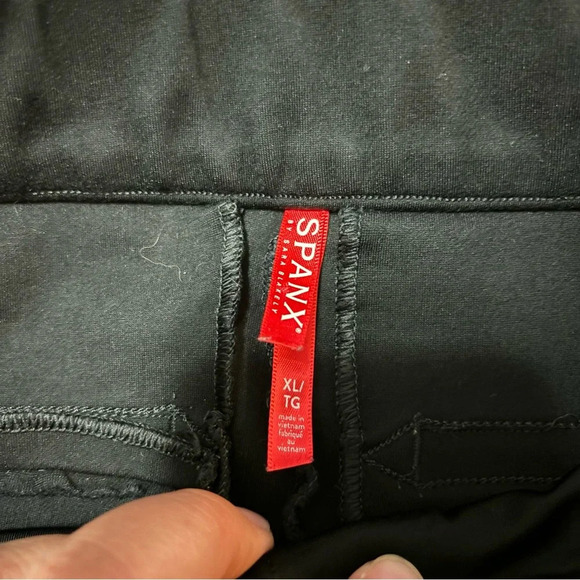 Spanx Pants Womens XL Black The Perfect Ankle Backseam Skinny High-Rise 20251R - Picture 4 of 9